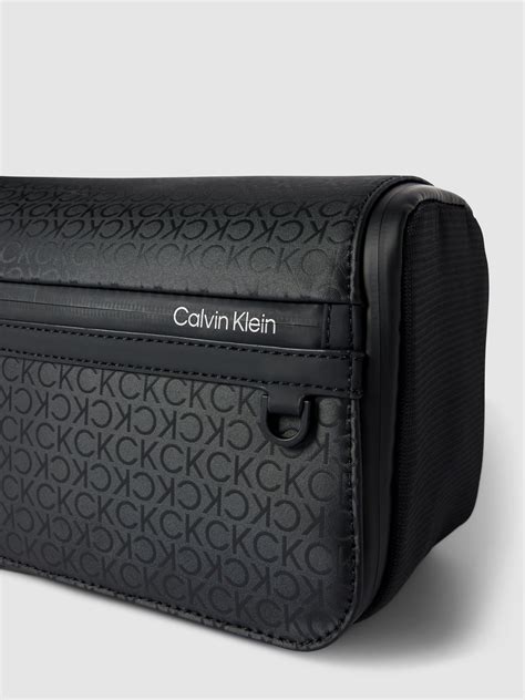 calvin klein kulturtasche herren mit viel facher